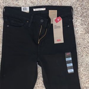 Levi black Bootcut jeans